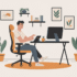 Standing desk Vs. Ergonomic chairs – which should you prioritize?